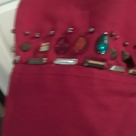 𝅺passports Embellished Jeans Jacket Size L - Picture 5 of 5